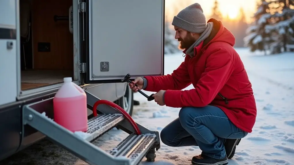 preparing rv for winter
